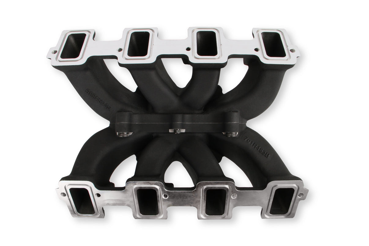 Holley Single Plane Split-Design Race Intake Manifold- GM LS3/L92- Black-4150 - Photo - out of package Right