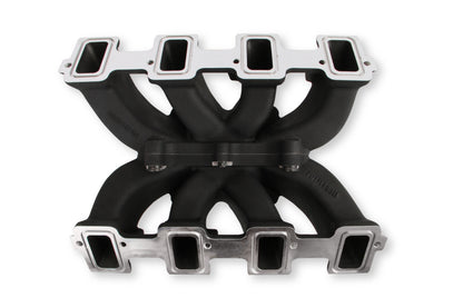Holley Single Plane Split-Design Race Intake Manifold- GM LS3/L92- Black-4150 - Photo - out of package Right