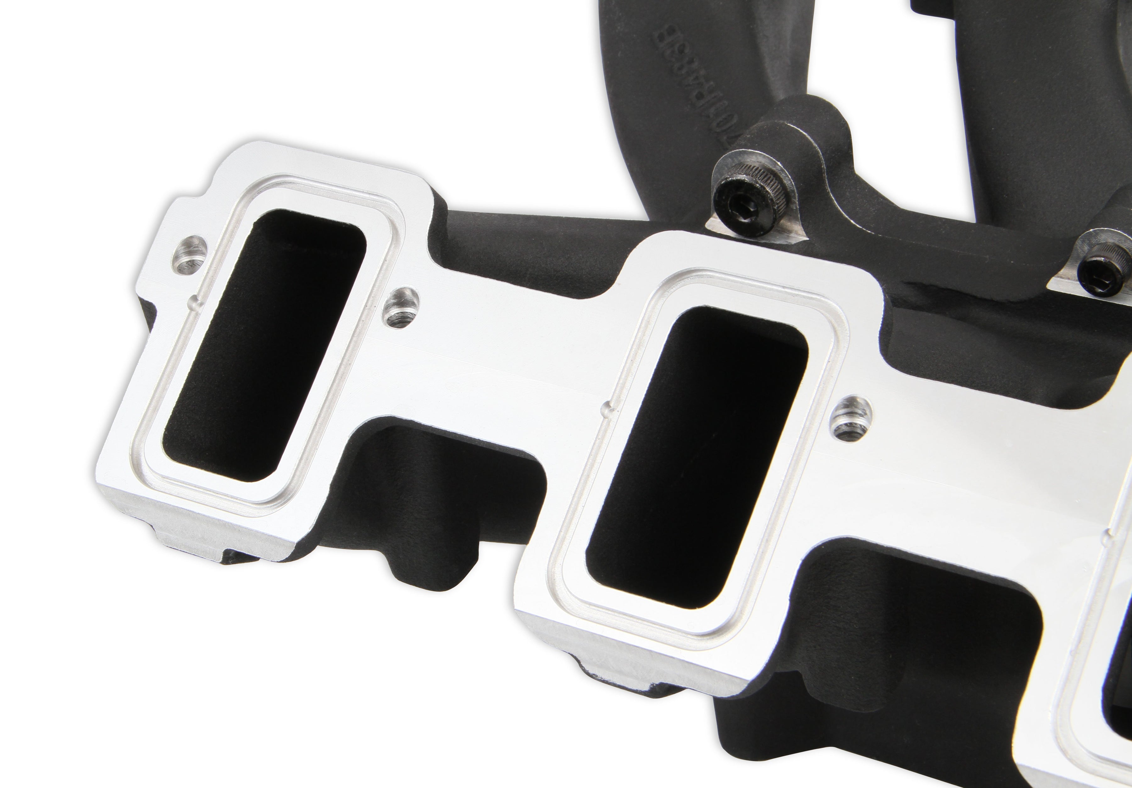 Holley Single Plane Split-Design Race Intake Manifold- GM LS3/L92- Black-4150 - Photo - out of package Left