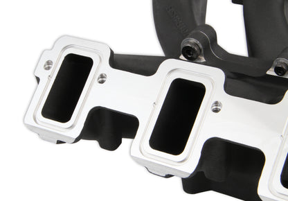 Holley Single Plane Split-Design Race Intake Manifold- GM LS3/L92- Black-4150 - Photo - out of package Left