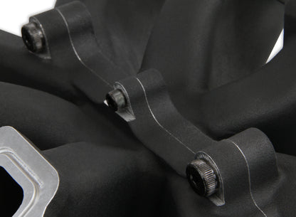 Holley Single Plane Split-Design Race Intake Manifold- GM LS3/L92- Black-4150 - Photo - out of package Back