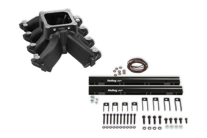 Single Plane EFI 4500 Split-Design Race Intake Manifold- GM LS1/LS2/LS6 - Photo - out of package Front