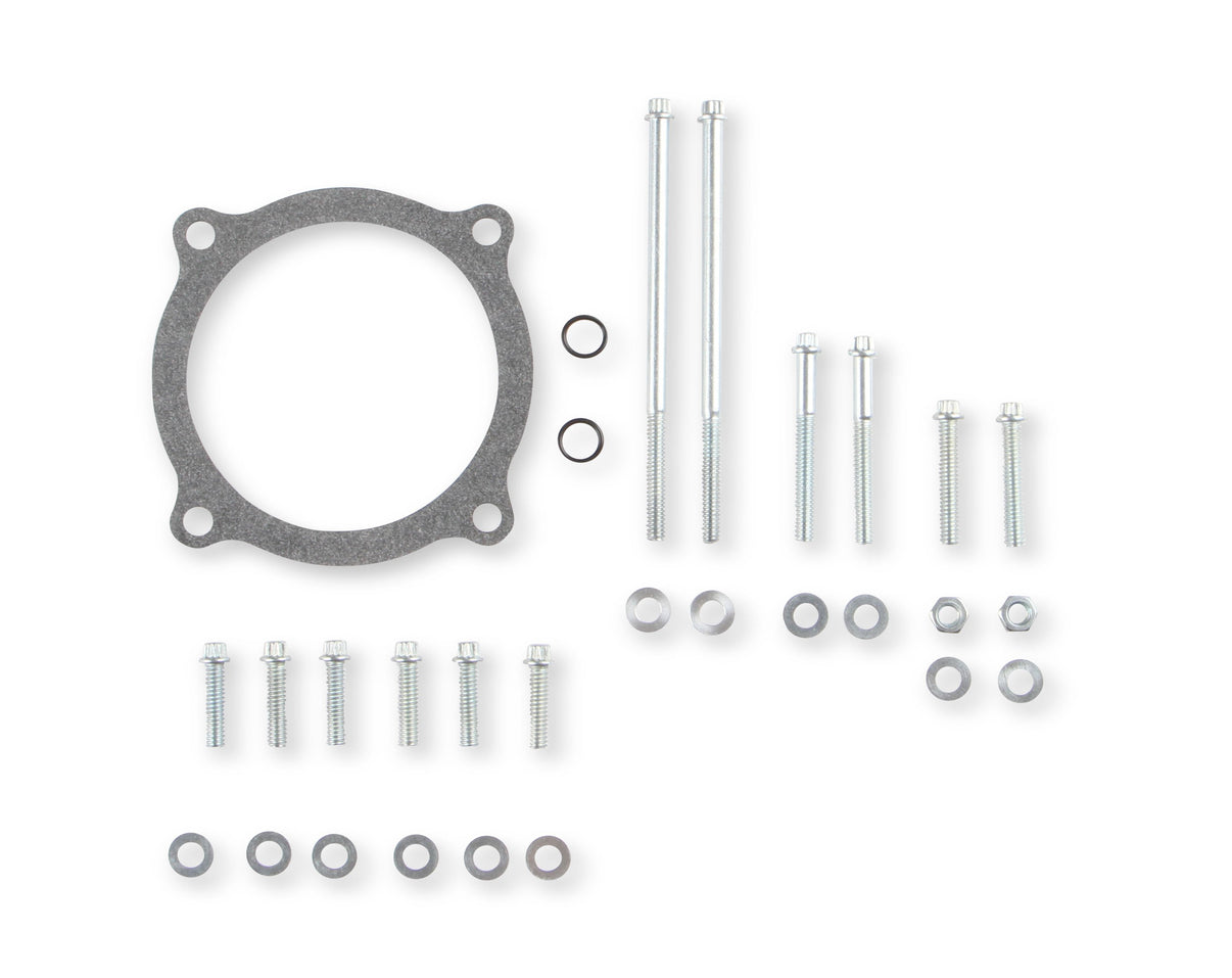 351W Ford Hi-Ram EFI Manifold with Side Mount Top - Photo - out of package Back