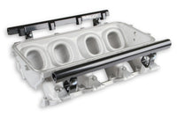 BASE IM & FUEL RAILS, LS1 LO-RAM, SATIN - Base Manifold and Rail Kit for Lo-Ram - LS1/LS2/LS6