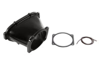 BILLET TB ADAPTER, LS1 LO-RAM BLACK - Billet Aluminum LS Front-Feed Lo-Ram 105 mm Throttle Body Adapter