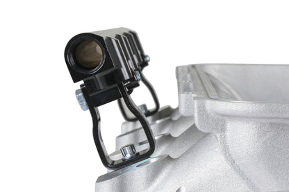 BASE MANIFOLD  RAILS LS3 LO RAM SATIN - Holley Lo-Ram Manifold Base and Fuel Rails Single Fuel Injector GM LS3/L92