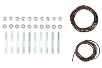 BASE MANIFOLD  RAILS LS3 LO RAM SATIN - Holley Lo-Ram Manifold Base and Fuel Rails Single Fuel Injector GM LS3/L92