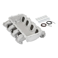 BASE IM, LT LO-RAM, D.I. ONLY, SATIN - Holley Lo-Ram Manifold Base - GM Gen V LT