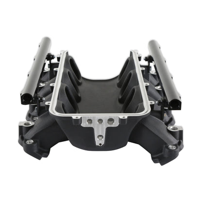 BASE IM, LT LO-RAM, W-PORT FI SORT - Holley Ultra Lo-Ram Manifold Base og Port Indsprøjtningsbrændstofskinner - GM Gen V LT