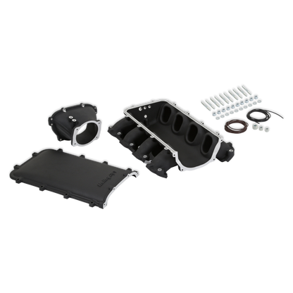 SÆT, INT. MANIFOLD, LT LO-RAM, SORT - Holley Ultra Lo-Ram Manifold Sæt - GM Gen V LT