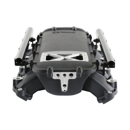 SÆT, INT. MANIFOLD, LT LO-RAM, SORT - Holley Ultra Lo-Ram Manifold-sæt og Portindsprøjtningsbrændstofskinner - GM Gen V LT