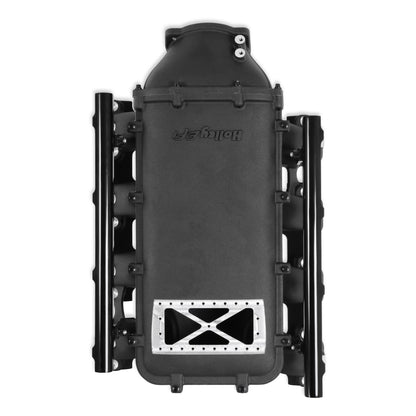 SÆT, INT. MANIFOLD, LT LO-RAM, SORT - Holley Ultra Lo-Ram Manifold-sæt og Portindsprøjtningsbrændstofskinner - GM Gen V LT