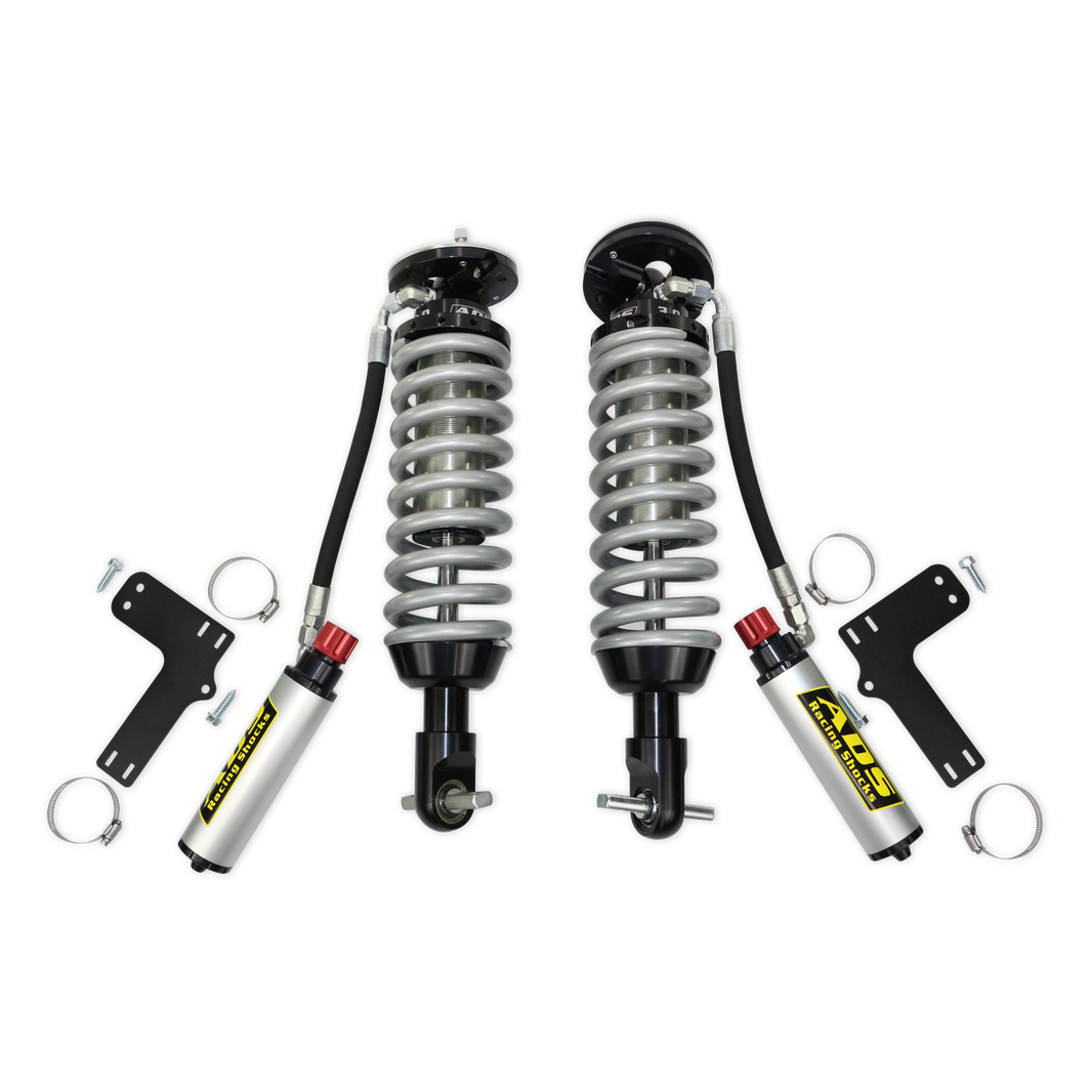 DF 3" Forreste RemClkRes Cadj 90° Slange - ADS Direkte Montering 3,0" Justerbar Beholder Race Coilovers - Foran