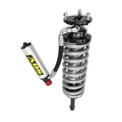 DF 3.0" Forreste CO RemClkRes 90Deg Cadj 3RE - ADS Direkte Montering 3.0" Justerbar Reservoir Race Gevindundervogn - For