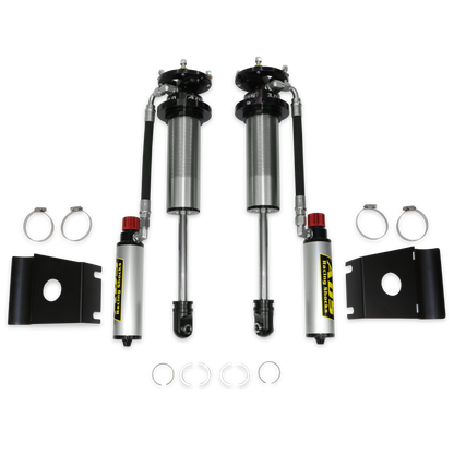 DF 3.0" LngTrvl CO CompClk 90Deg NoSprg - ADS Direct Fit 3.0" Long Travel Adjustable Reservoir Race Coilovers - Front