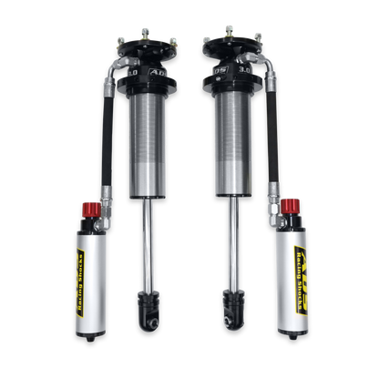 DF 3.0" LngTrvl CO CompClk 90Deg NoSprg - ADS Direct Fit 3.0" Long Travel Adjustable Reservoir Race Coilovers - Front