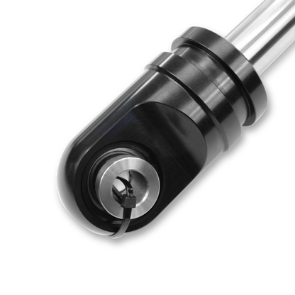 DF 3.0" LngTrvl CO CompClk 90Deg NoSprg - ADS Direct Fit 3.0" Long Travel Adjustable Reservoir Race Coilovers - Front