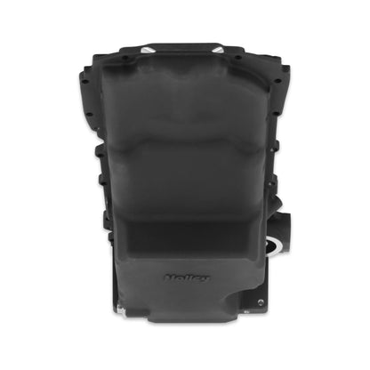 Holley GM Gen-V LT Swap Oil Pan - Photo - out of package Back
