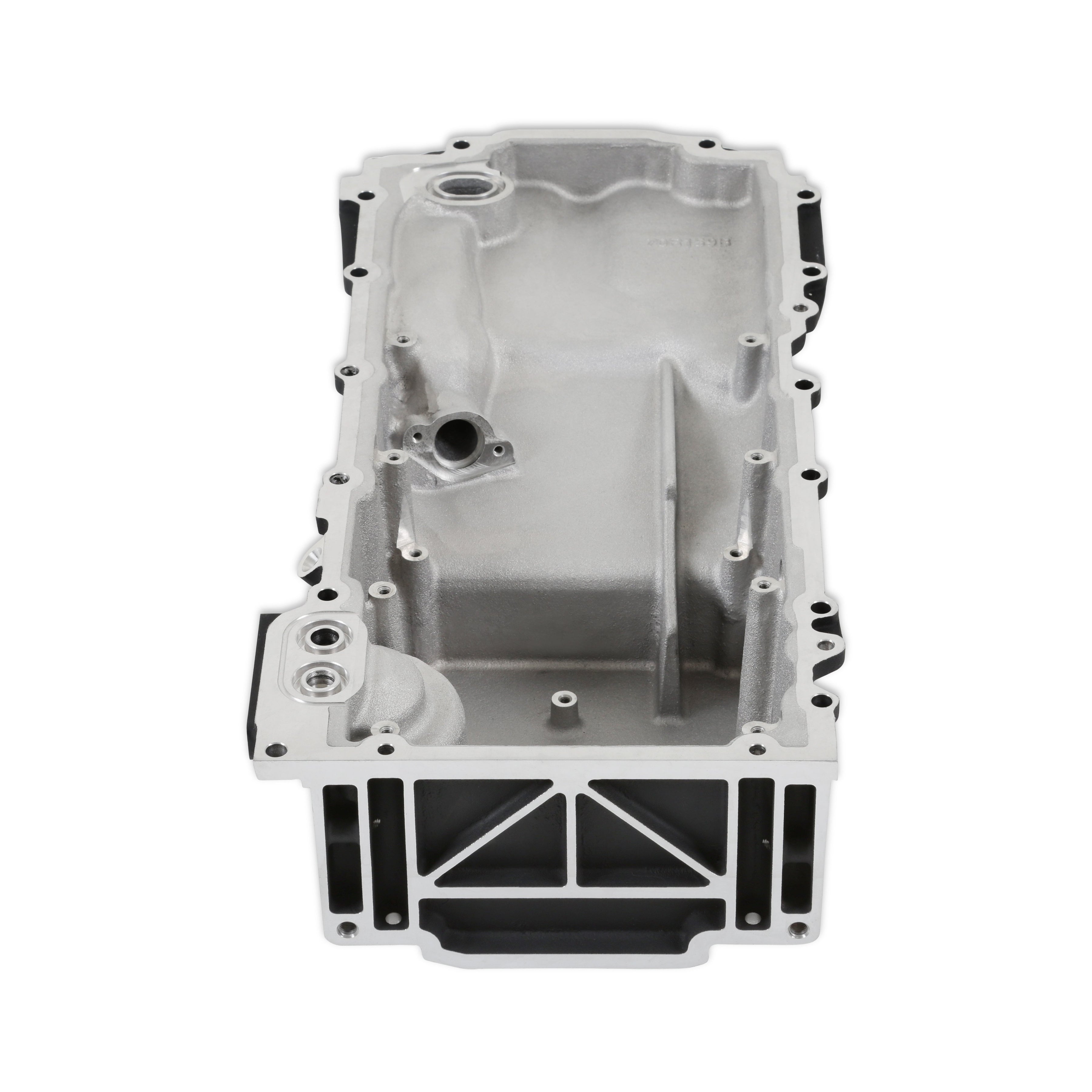 Holley GM Gen-V LT Swap Oil Pan - Photo - out of package Top