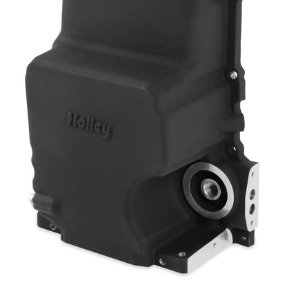 Holley GM Gen-V LT Swap Oil Pan - Photo - out of package Side