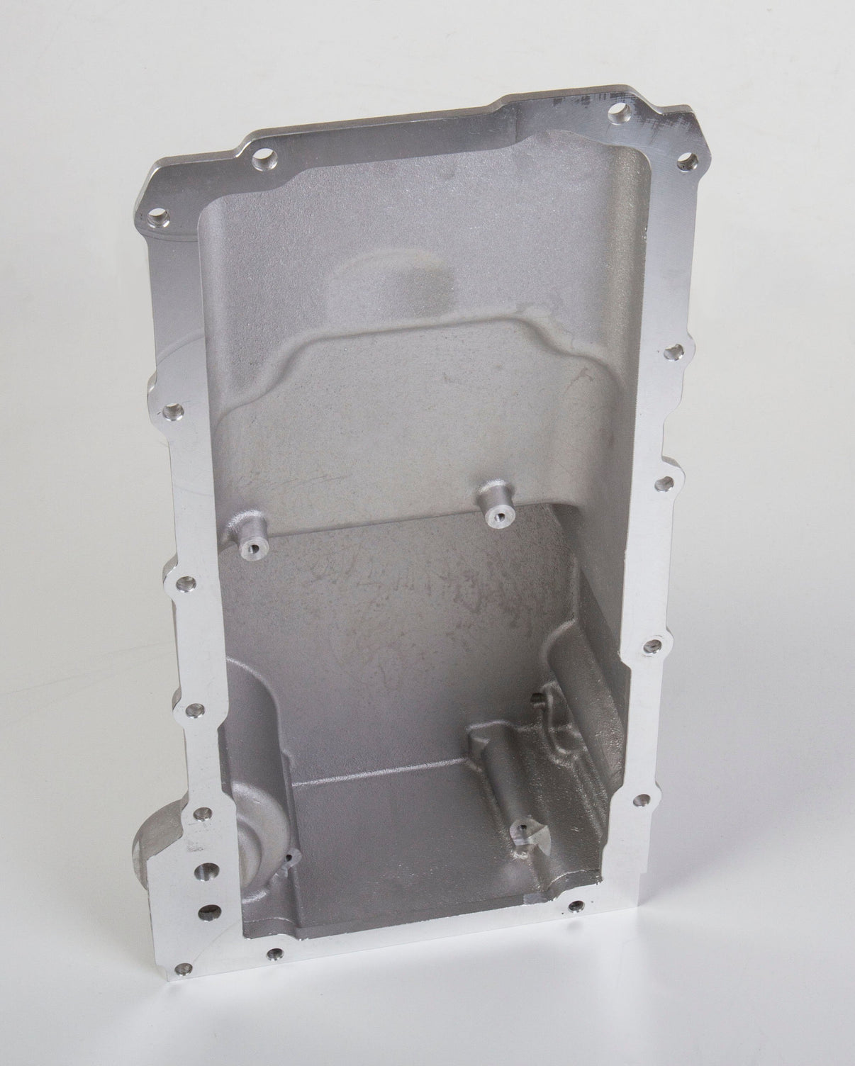 Holley GM LS Swap Oil Pan - Black - Additional Front Clearance - Photo - out of package Back