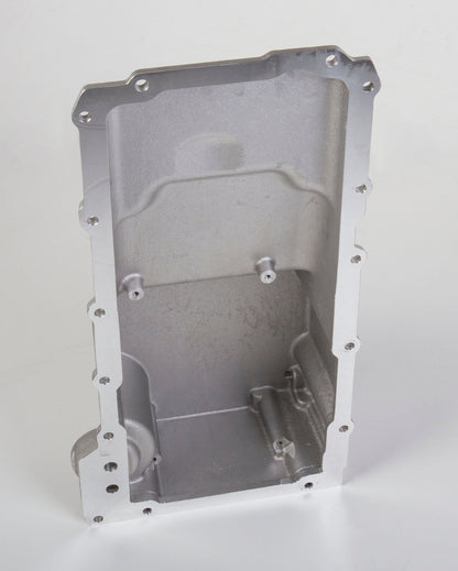 Holley GM LS Swap Oil Pan - Black - Additional Front Clearance - Photo - out of package Back