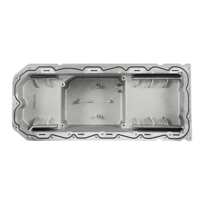 Holley Gen III Hemi Swap Oil Pan - Mid-Sump - Hellcat - Black - Photo - out of package Right