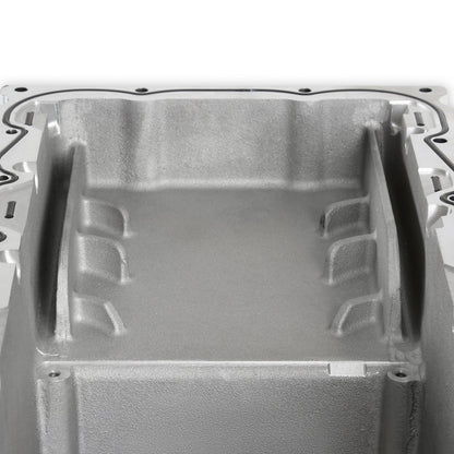 Holley Gen III Hemi Swap Oil Pan - Mid-Sump - Hellcat - Black - Photo - out of package Bottom
