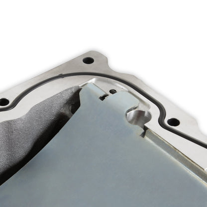 Holley Gen III Hemi Swap Oil Pan - Mid-Sump - Hellcat - Black - Photo - out of package Angle