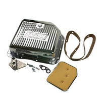 CHROME DEEP PAN TH-350 - B&M Hi-Tek Deep Transmission Pan - Chrome