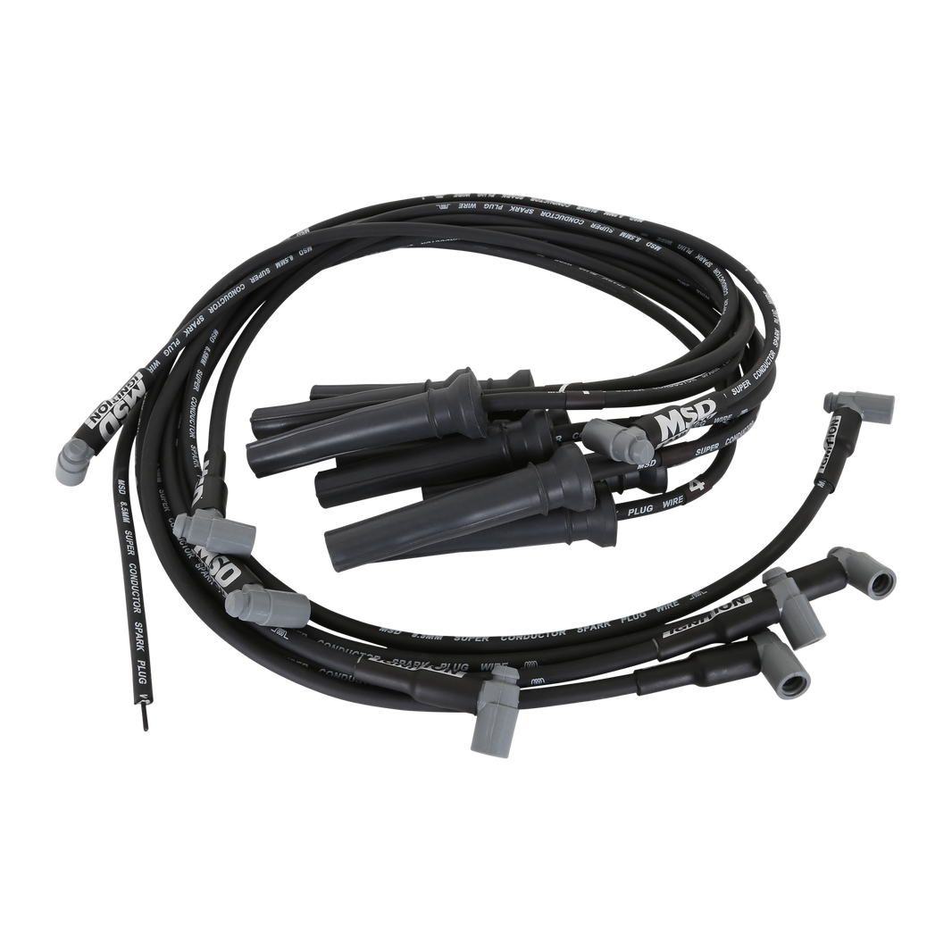 BB CHEVY W/FRONT DRIVE SET W/ZR-1 BOOT - Wire Set, Super Conductor, BB Chevy w/Front Drive & Pro Stock ZR1 Boots