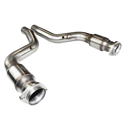 Collecteur d'échappement et kit de raccordement en acier inoxydable. - Collecteur d'échappement étagé et kit de raccordement catalysé Signature Series. Voiture 6.1L/6.4L HEMI