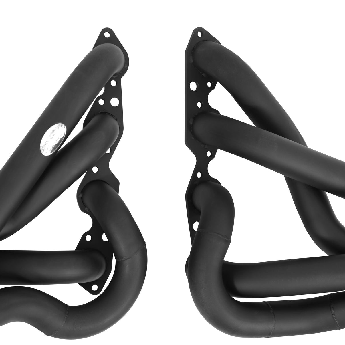 Hooker Super Competition Long Tube Headers - Painted - Photo - Close Up Angle