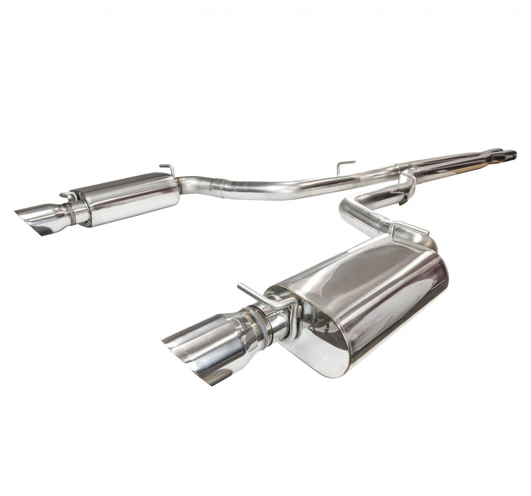 Full 3" Race Connection-Back Exhaust - 3" SS Race Exhaust. 2005-2010 LX Platform 6.1L. (Requires Full 3" connections)