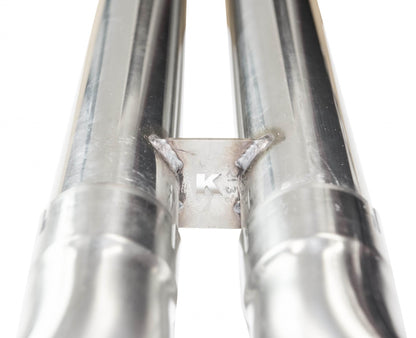 Full 3" Race Connection-Back Exhaust - 3" SS Race Exhaust. 2005-2010 LX Platform 6.1L. (Requires Full 3" connections)