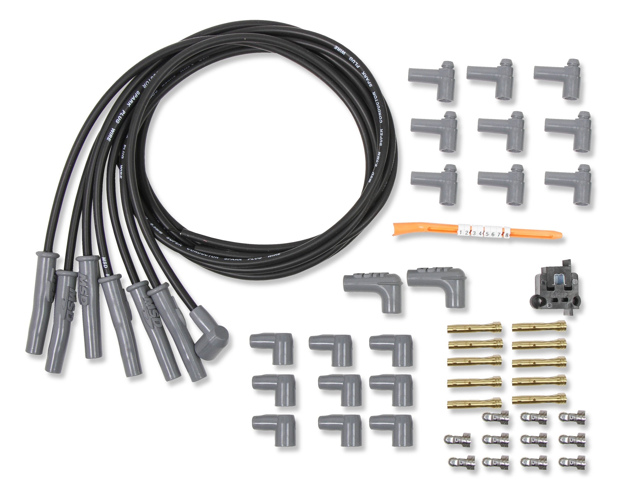Universal 6 cylinder 8.5mm Super Conductor Wire Set - Photo - Primary Front