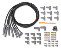 Wire Set, Blk, Univ. 6 cyl. Soc/HEI, M/A - Universal 6 cylinder 8.5mm Super Conductor Wire Set