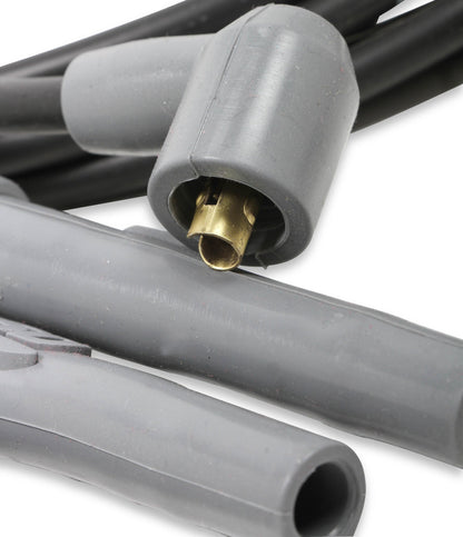 Jeu de câbles, noir, universel 6 cylindres Soc/HEI, M/A - Jeu de câbles supraconducteurs universel 6 cylindres 8,5 mm