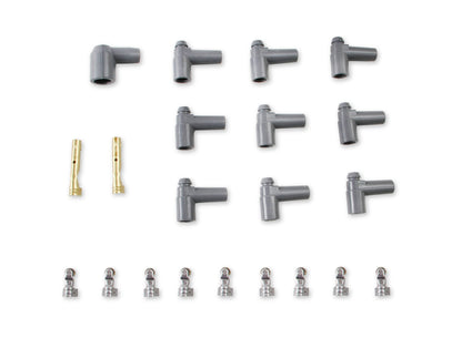 Super Conductor Spark Plug Wire Set, Multi-Angle Plug, HEI Cap - Photo - out of package Left