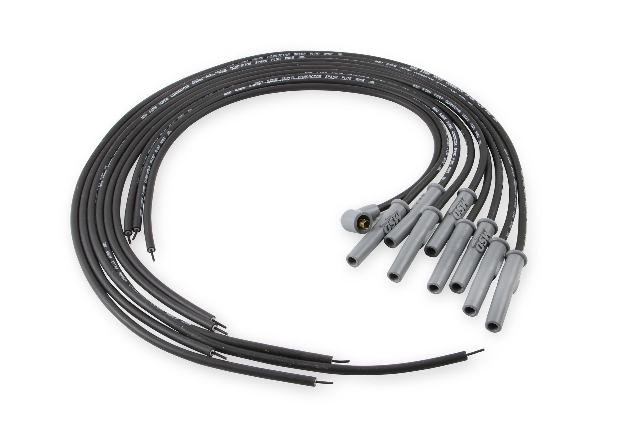 Black, 8.5mm Super Conductor 8-Cylinder Multi-Angle, Universal - Photo - out of package Front