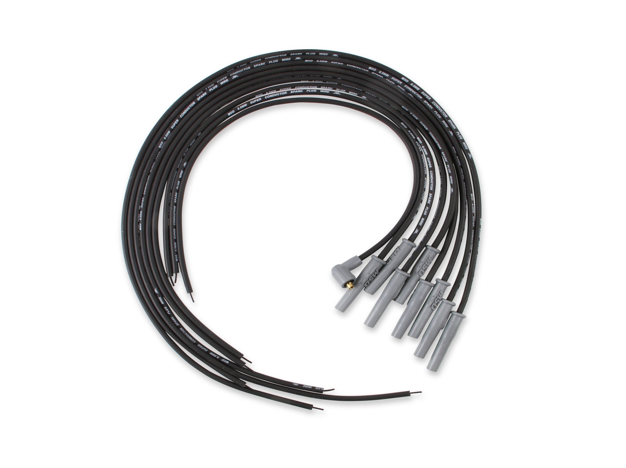 Black, 8.5mm Super Conductor 8-Cylinder Multi-Angle, Universal - Photo - out of package Right