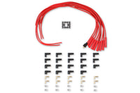 Spark Plug Wire Set- 8mm -  Red Wire with Red Straight Boots
