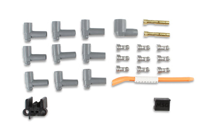 Jeu de câbles, SC, Noir, 8 cylindres, Connecteurs 90°/90°, Univ - Câble universel noir super conducteur 8 cylindres, connecteur 90°/90°