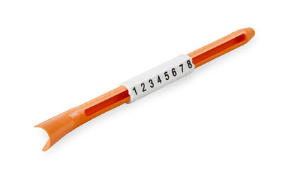 Jeu de câbles d'allumage, SC, rouges, 8 cylindres, cosses 90°, Univ - Super Conductor 8,5 mm, pour bougies d'allumage 8 cylindres, électrodes 90° (bougie/capuchon).