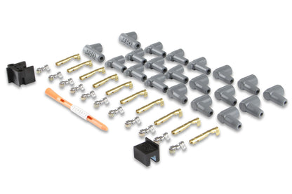 Wire Set, SC 8 Cyl 90 Plug, Sock/HEI Cap - Super Conductor Spark Plug Wire Set 8 Cyl 90° Plug, Socket/HEI Cap