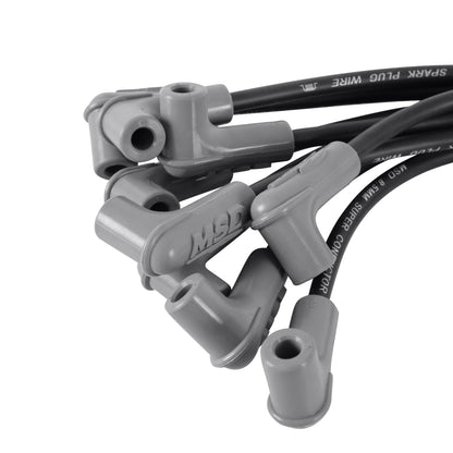 Wire Set, Black, SB Chevy w/L.P. Dist. - Black Super Conductor SB Chevy for use with Low Profile Distributor
