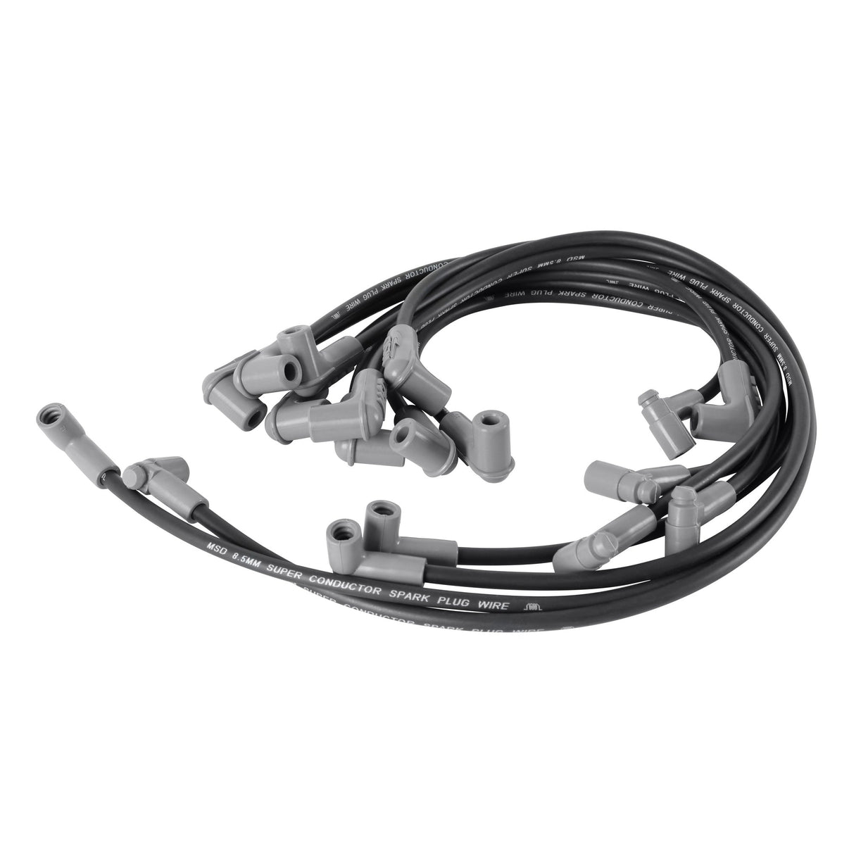 Black Super Conductor SB Chevy for use with Low Profile Distributor - Photo - out of package Back