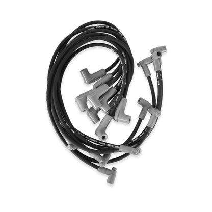 Wire Set, Black, BB Chevy, L.P. Dist. - Black Super Conductor Big Block Chevy
