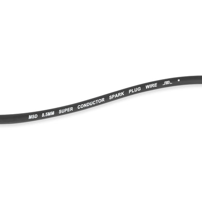 Wire Set, Black, BB Chevy, L.P. Dist. - Black Super Conductor Big Block Chevy