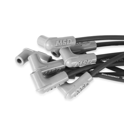 Wire Set, Black, BB Chevy, L.P. Dist. - Black Super Conductor Big Block Chevy